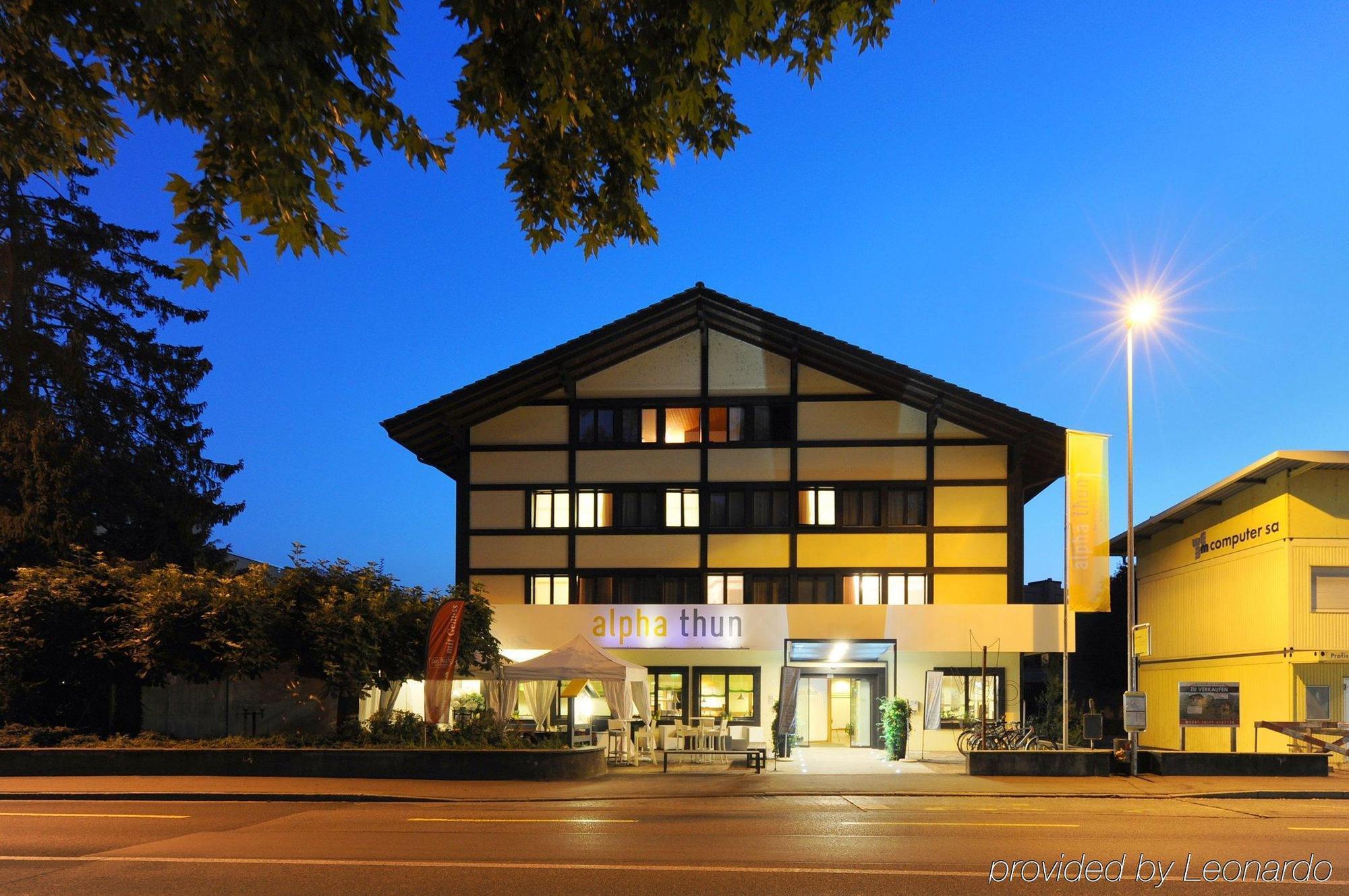 Hotel Alpha Thun Eksteriør billede
