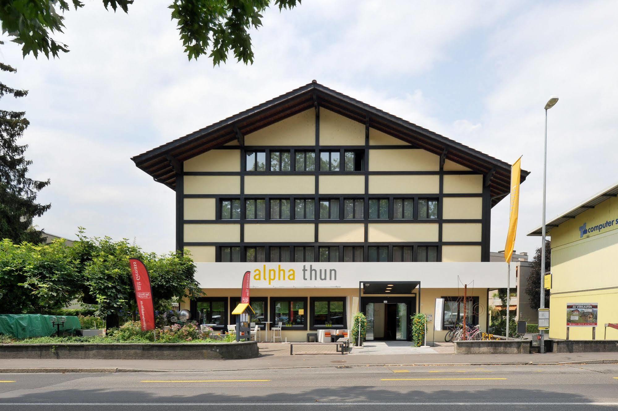 Hotel Alpha Thun Eksteriør billede