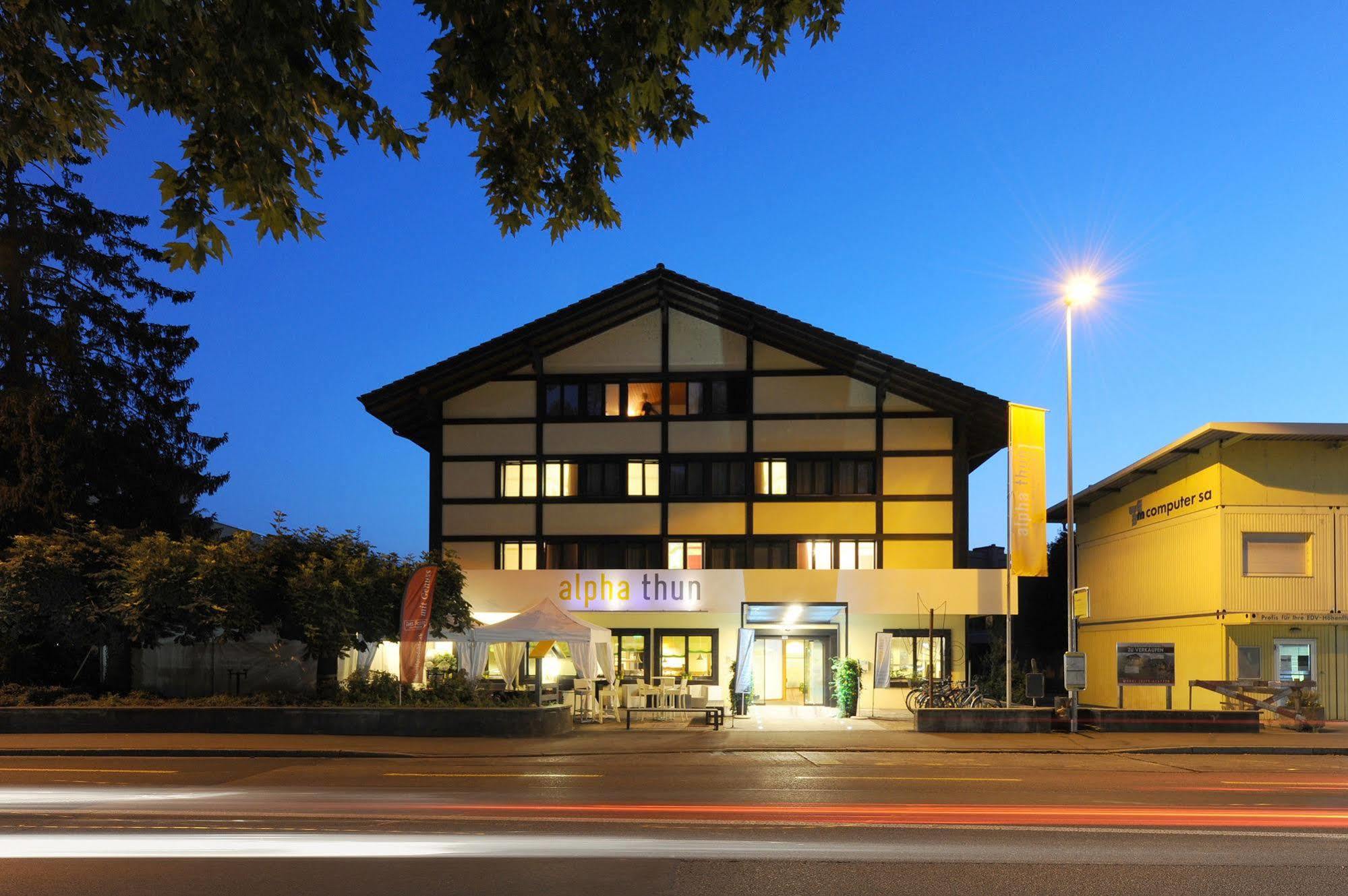 Hotel Alpha Thun Eksteriør billede