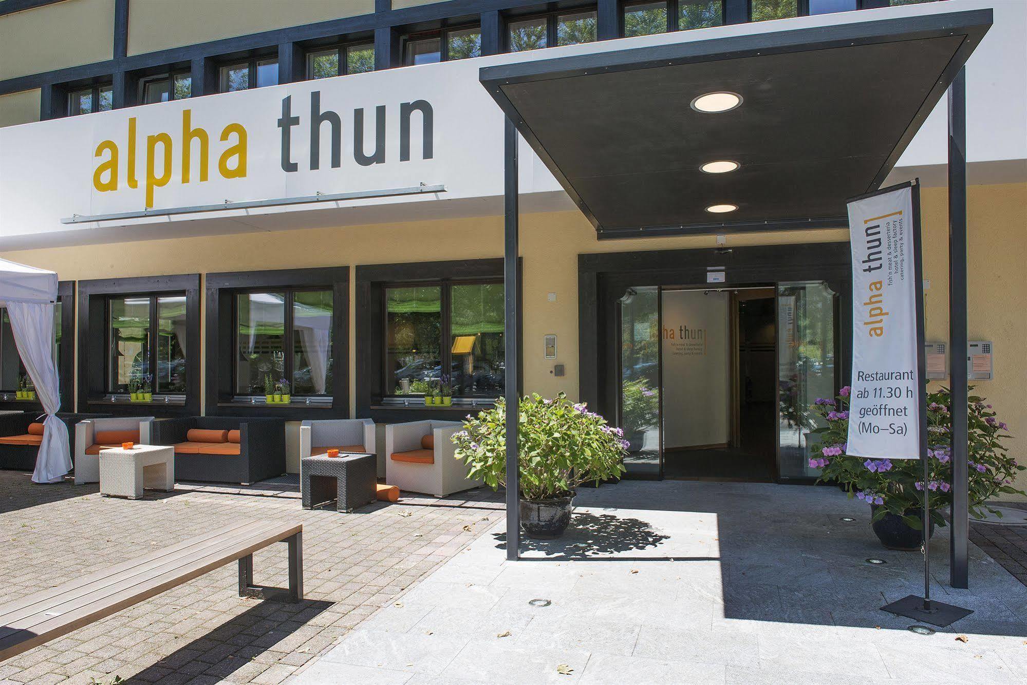 Hotel Alpha Thun Eksteriør billede
