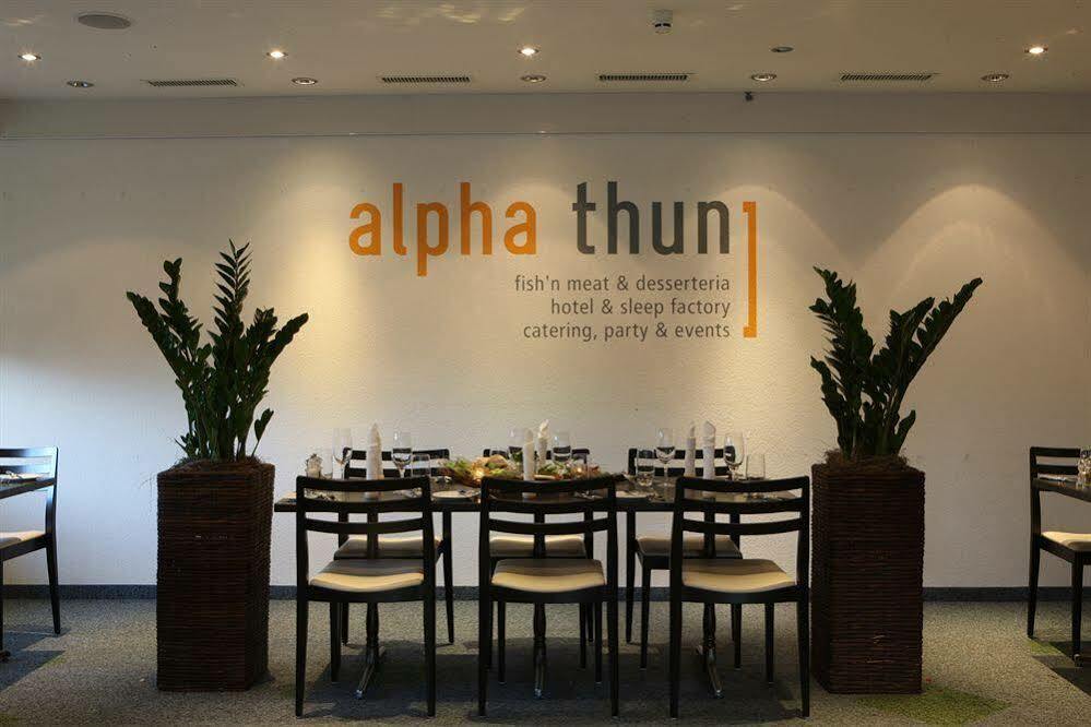 Hotel Alpha Thun Eksteriør billede